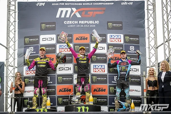 Kārlis Alberts Reišulis&nbsp;izcīna 3.vietu Pasaules čempionāta MX2 motokrosā Čehijas posmā un 7.vietu Pasaules čempionāta MX2 motokrosā sezonas kopvērtējum

. 2026. Foto: MXGP